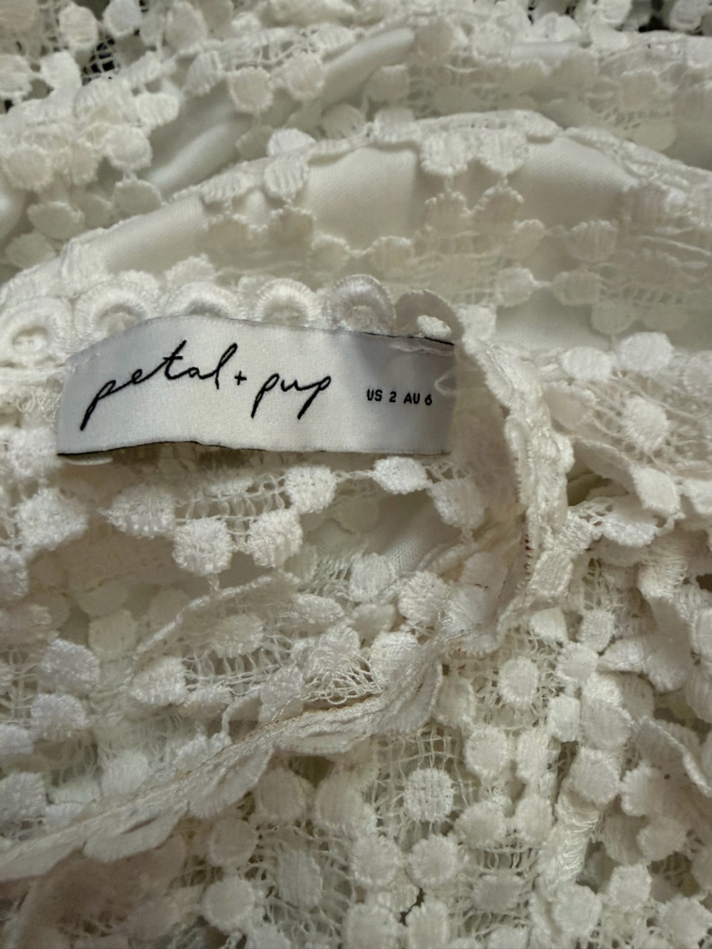 Petal & Pup Lauren Dress - White - Picture 3 of 4